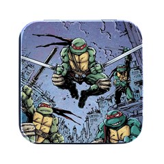 Teenage Mutant Ninja Turtles Comics Square Metal Box (black) by Sarkoni