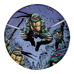 Teenage Mutant Ninja Turtles Comics Round Glass Fridge Magnet (4 Pack) by Sarkoni