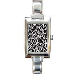 Interconnectedness Rectangle Italian Charm Watch by Sobalvarro