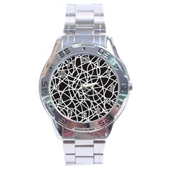 Interconnectedness Stainless Steel Analogue Watch by Sobalvarro