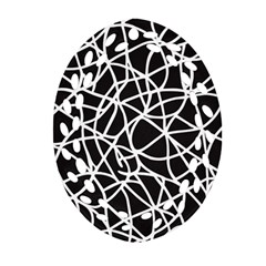 Interconnectedness Ornament (oval Filigree) by Sobalvarro