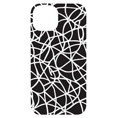 Interconnectedness Iphone 14 Black Uv Print Case by Sobalvarro