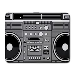 Boombox Small Mousepad by Sarkoni