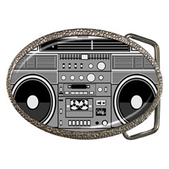 Boombox Belt Buckles