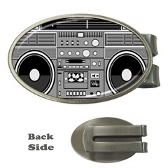 Boombox Money Clips (oval)  by Sarkoni