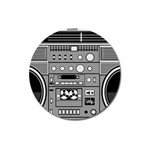 Boombox Magnet 3  (Round) Front