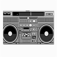 Boombox Postcards 5  X 7  (pkg Of 10) by Sarkoni