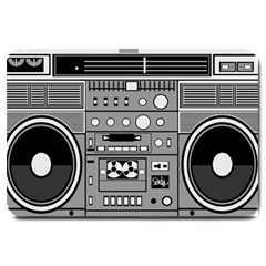 Boombox Large Doormat by Sarkoni