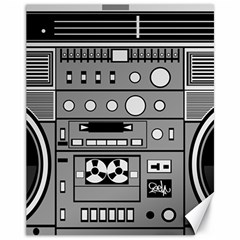 Boombox Canvas 11  X 14  by Sarkoni