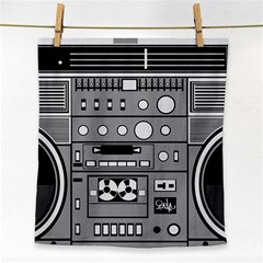 Boombox Face Towel by Sarkoni