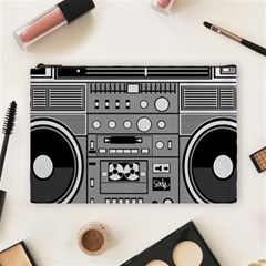 Boombox Cosmetic Bag (large) by Sarkoni