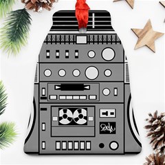 Boombox Bell Ornament (two Sides) by Sarkoni