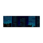 Pixel Art Night City Japan Sticker (Bumper) Front