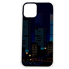 Pixel Art Night City Japan Iphone 12 Pro Max Tpu Uv Print Case