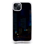 Pixel Art Night City Japan iPhone 14 Plus TPU UV Print Case Front