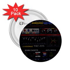 Daft Punk Boombox 2 25  Buttons (10 Pack)  by Sarkoni