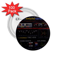 Daft Punk Boombox 2 25  Buttons (100 Pack)  by Sarkoni