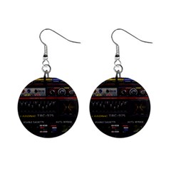 Daft Punk Boombox Mini Button Earrings by Sarkoni