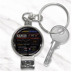 Daft Punk Boombox Nail Clippers Key Chain by Sarkoni