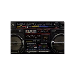 Daft Punk Boombox Sticker Rectangular (10 Pack) by Sarkoni