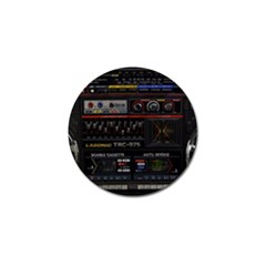 Daft Punk Boombox Golf Ball Marker (4 Pack) by Sarkoni