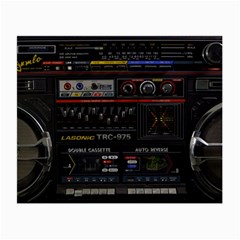 Daft Punk Boombox Small Glasses Cloth by Sarkoni