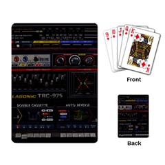 Daft Punk Boombox Playing Cards Single Design (rectangle) by Sarkoni