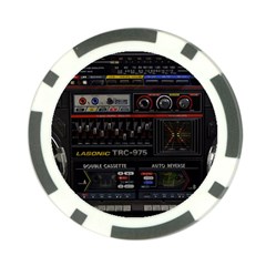 Daft Punk Boombox Poker Chip Card Guard by Sarkoni