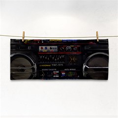 Daft Punk Boombox Hand Towel by Sarkoni