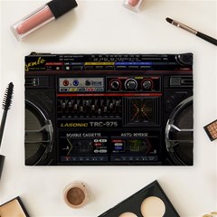 Daft Punk Boombox Cosmetic Bag (large) by Sarkoni