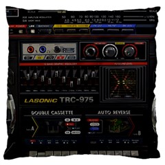 Daft Punk Boombox Large Cushion Case (two Sides) by Sarkoni