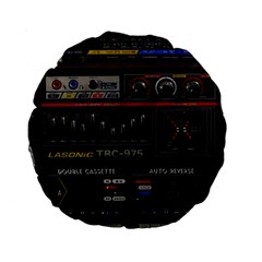 Daft Punk Boombox Standard 15  Premium Round Cushions by Sarkoni