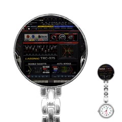 Daft Punk Boombox Stainless Steel Nurses Watch by Sarkoni