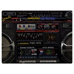 Daft Punk Boombox Premium Plush Fleece Blanket (Extra Small) 40 x30  Blanket Front