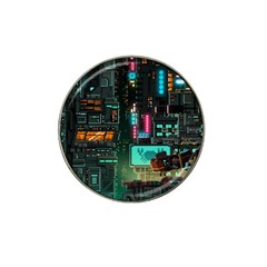 Video Game Pixel Art Hat Clip Ball Marker by Sarkoni