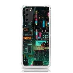 Video Game Pixel Art Samsung Galaxy S20 6 2 Inch Tpu Uv Case by Sarkoni