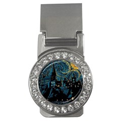 Hogwarts Starry Night Van Gogh Money Clips (cz)  by Sarkoni