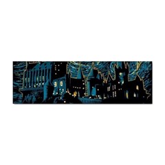 Hogwarts Starry Night Van Gogh Sticker Bumper (10 Pack) by Sarkoni