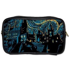 Hogwarts Starry Night Van Gogh Toiletries Bag (two Sides) by Sarkoni