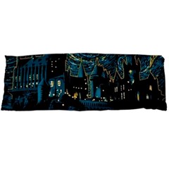 Hogwarts Starry Night Van Gogh Body Pillow Case Dakimakura (two Sides) by Sarkoni