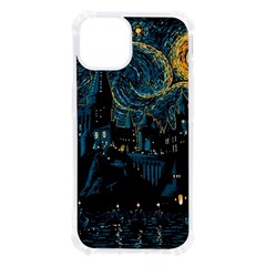 Hogwarts Starry Night Van Gogh Iphone 13 Tpu Uv Print Case by Sarkoni