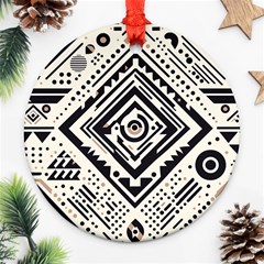 Tribal Pattern Ornament (round) by Sobalvarro