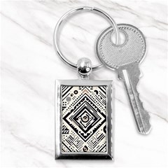 Tribal Pattern Key Chain (rectangle) by Sobalvarro