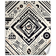 Tribal Pattern Canvas 8  X 10  by Sobalvarro