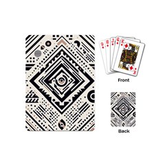 Tribal Pattern Playing Cards Single Design (mini)