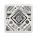 Tribal Pattern Memory Card Reader (Square) Front