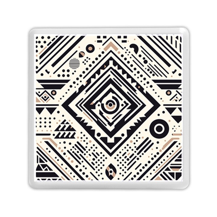 Tribal Pattern Memory Card Reader (Square)