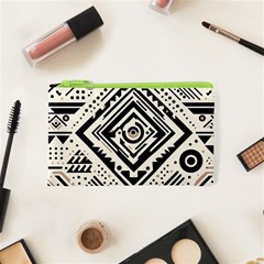 Tribal Pattern Cosmetic Bag (xs) by Sobalvarro