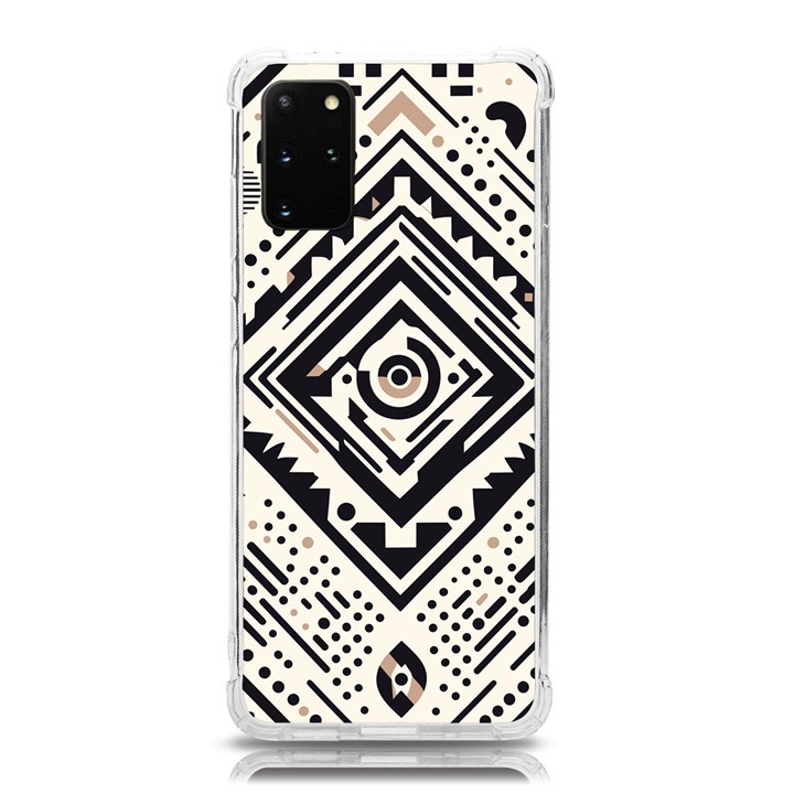 Tribal Pattern Samsung Galaxy S20Plus 6.7 Inch TPU UV Case