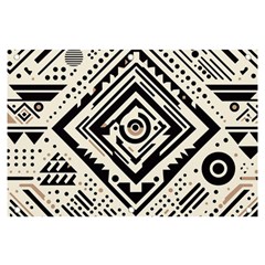 Tribal Pattern Banner And Sign 6  X 4  by Sobalvarro